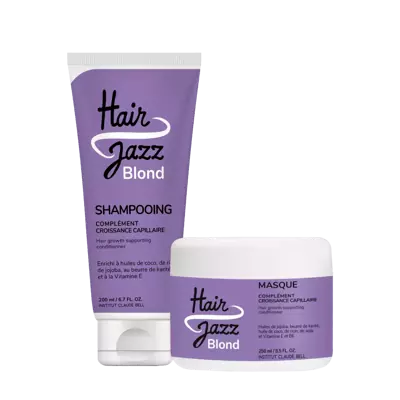 Hair Jazz Basic Routine gegen Gelbstich für  blondes und graues Haar