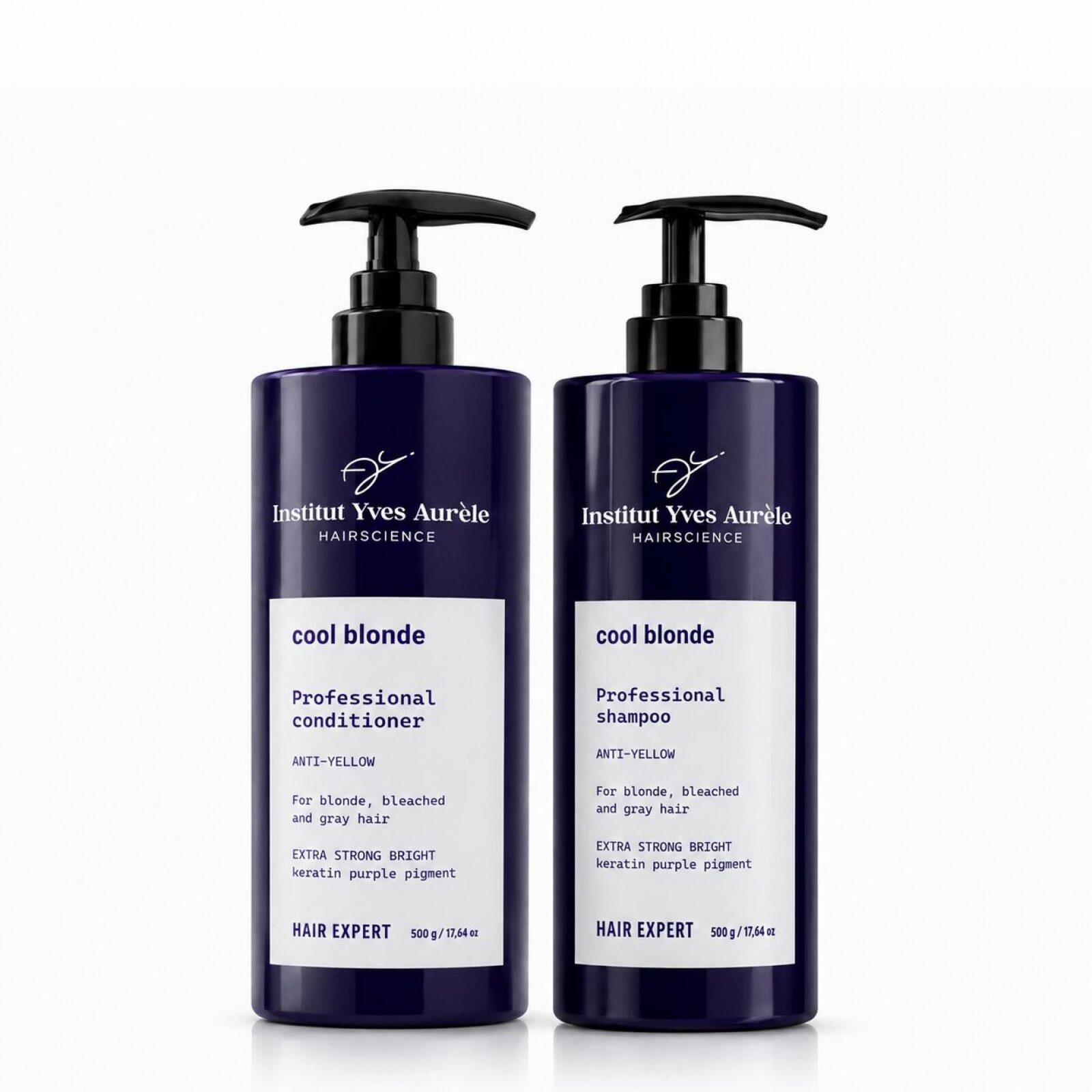 Neutralisierendes Set gegen Gelbstiche (Shampoo und Conditioner) + Glättungsbürste als Geschenk Neutralisierendes Set gegen Gelbstiche (Shampoo und Conditioner) + Glättungsbürste als Geschenk
